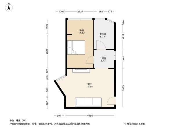 万科城市花园户型图