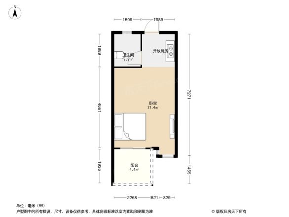 凯昇银滩假日公寓商住楼户型图