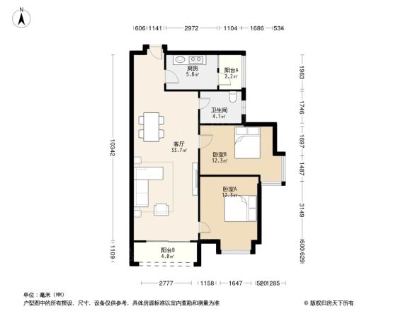 安盛花园户型图