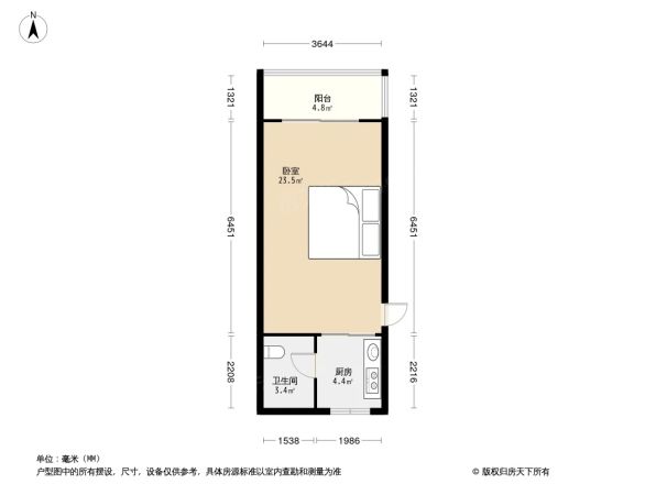 光华大厦商住楼户型图