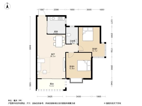 碧海华庭户型图
