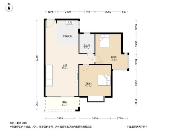 碧海华庭户型图
