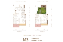 华信学府水岸M3户型