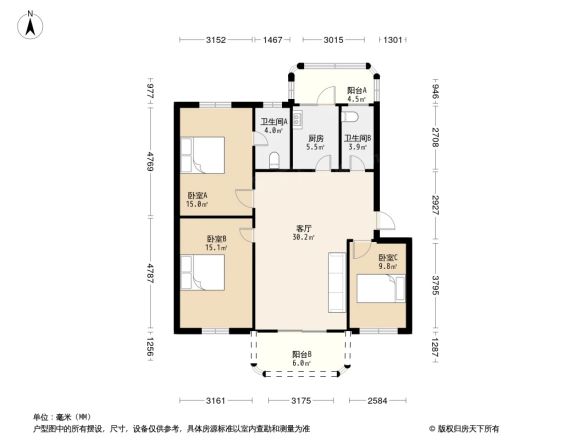 怡诚花园户型图