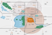 绿地琥珀澜庭项目区位图