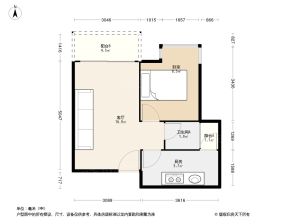西街苑户型图