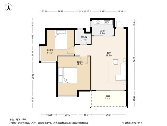 西堤国际花园户型图