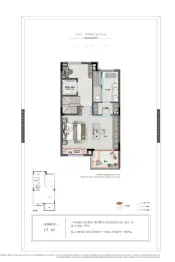 阳光城瑞俊凤临溪岸4室3厅1厨4卫建面187.0㎡