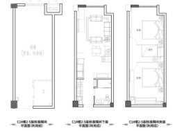 正荣白棠云麓1室1厅1厨1卫建面48.00㎡