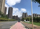 营销中心入口道路实景