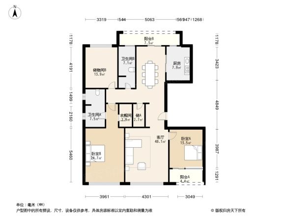 西溪诚园守纯苑户型图