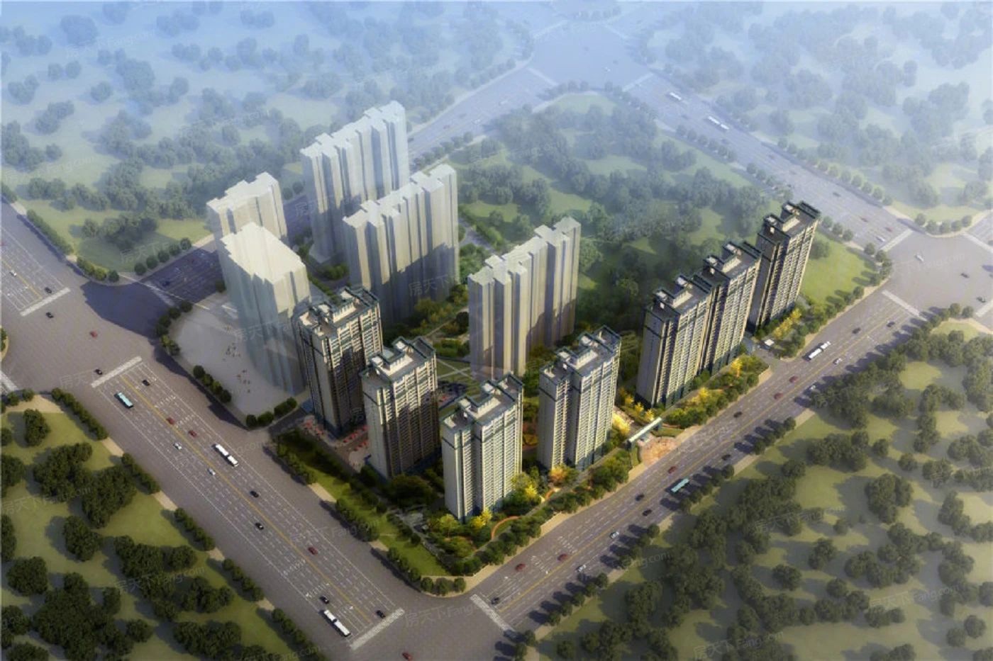 华地学府名都图片_样板间图_位置图_装修效果图-南阳房天下