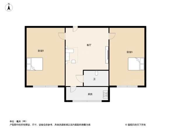 涿州市农行生活小区户型图