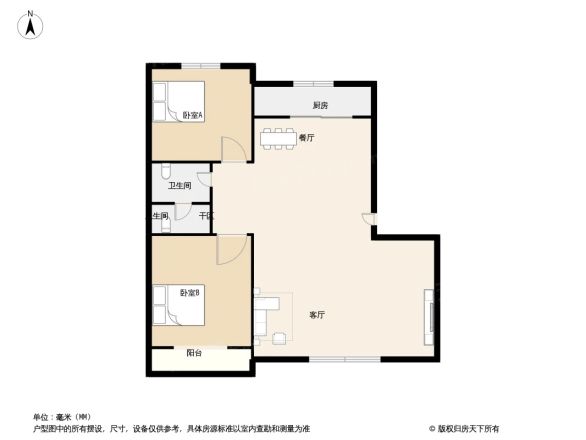 光明小区户型图