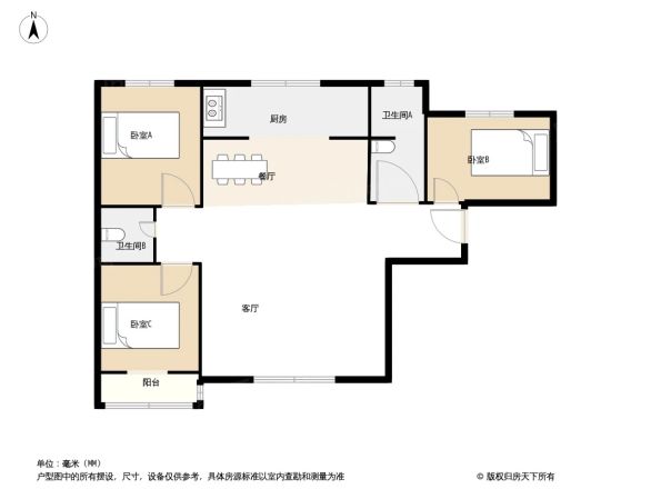 光明小区户型图