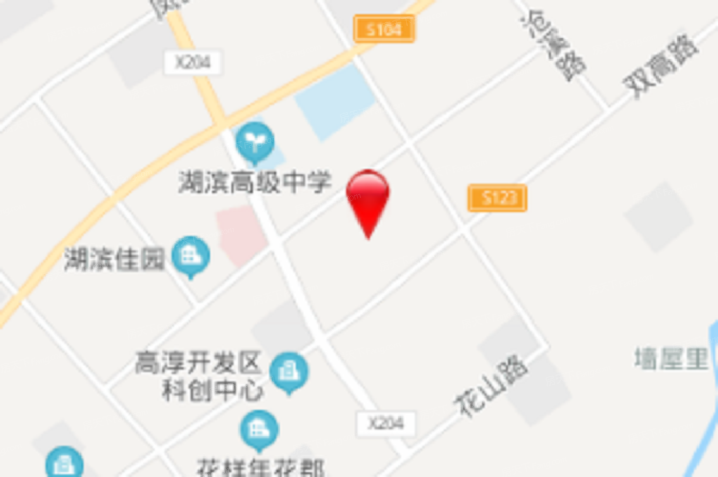 未来里花园交通图