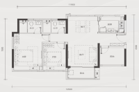 2-5栋建面95平05户型