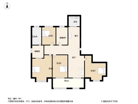 公馆1895户型图