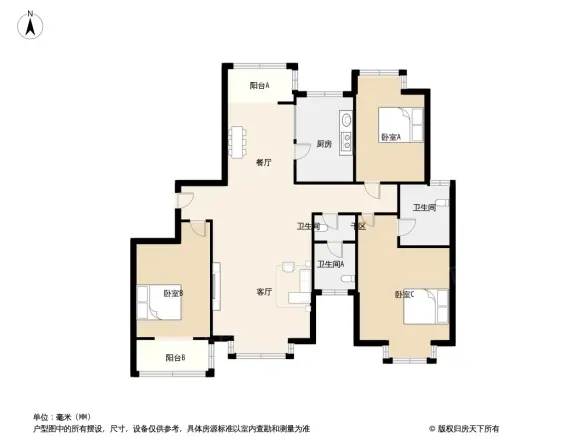 有色君合园户型图