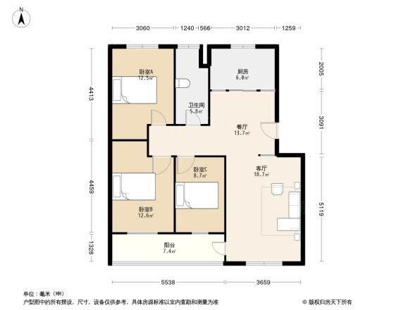 舜华园户型图