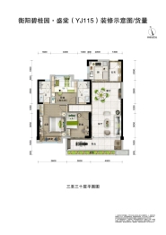 碧桂园·盛棠3室2厅1厨2卫建面115.00㎡