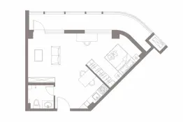 和润一方城1室1厅1厨1卫建面80.00㎡