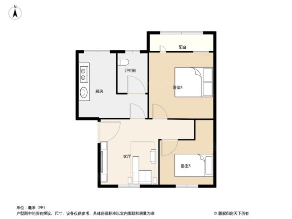 昌北财大宿舍户型图
