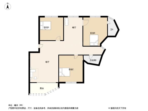 南辉花园户型图