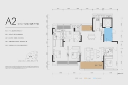 桂语九里4室2厅1厨3卫建面173.00㎡