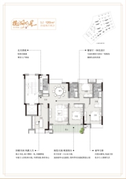 九江江旅城4室2厅1厨2卫建面120.00㎡