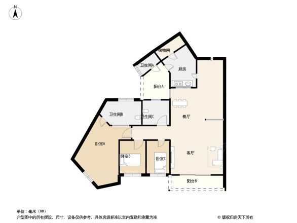 嘉多利山花园户型图