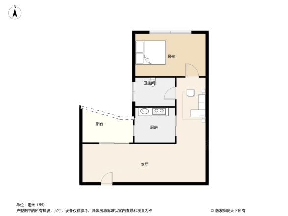联冠广场户型图