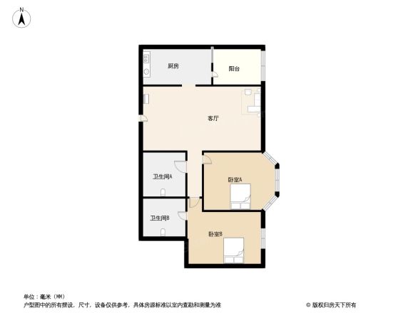 嘉多利山花园户型图