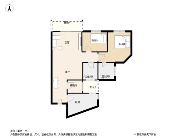 嘉多利山花园户型图