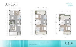 长九府4室2厅1厨4卫建面215.00㎡