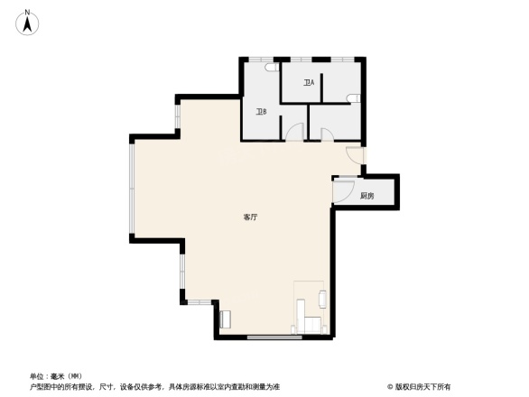 九运大厦户型图