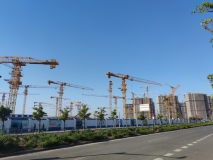 悦达·悦珑湾实景图在建工地