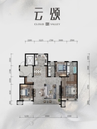 龙湖 成溪·云颂3室2厅1厨2卫建面160.00㎡