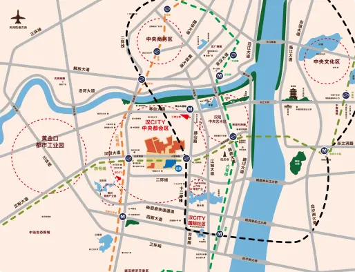 纽宾凯汉CITY交通图