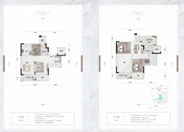 汉江（襄阳）生态城—湖北交投颐和春晓3室3厅1厨2卫建面140.00㎡