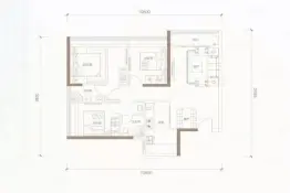 保利和光尘樾4室2厅1厨2卫建面115.00㎡