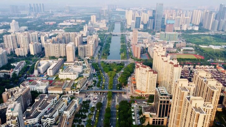 美的置业万达广场实景图