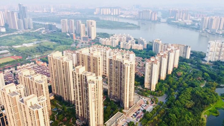 美的置业万达广场实景图