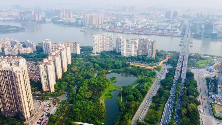 美的置业万达广场实景图