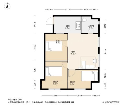 集大广场户型图