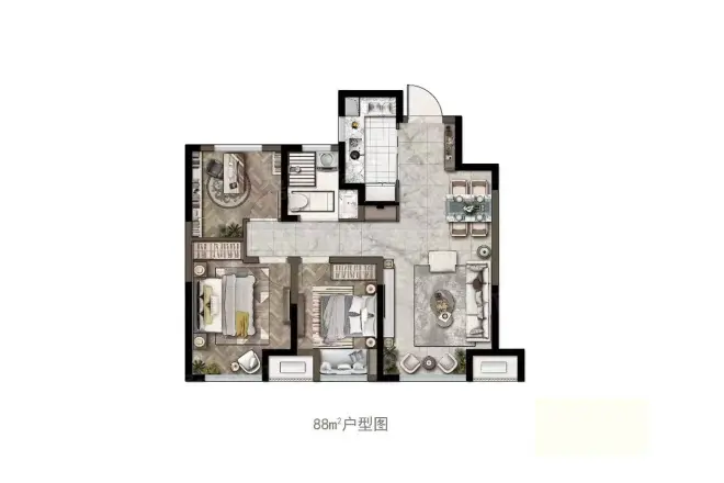 德泰金科C立方·公园户型图