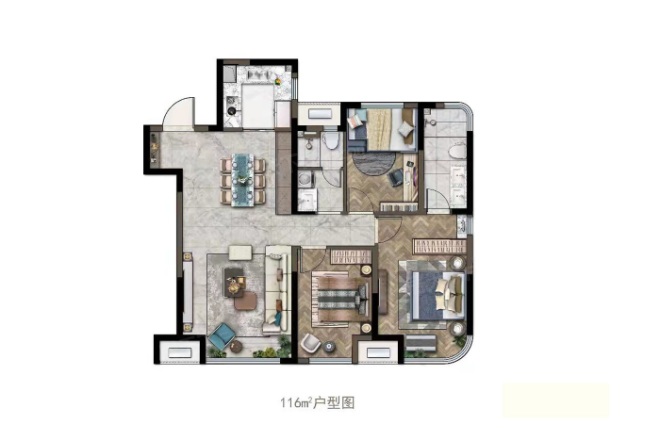 德泰金科C立方·公园户型图