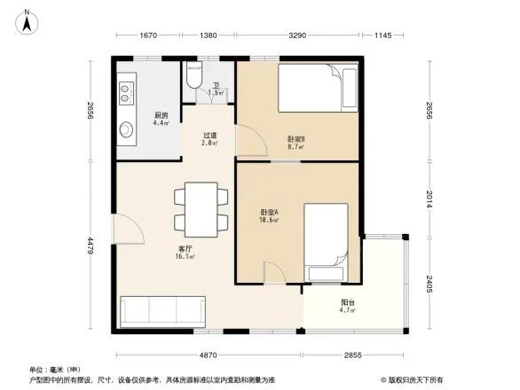 花园新村户型图
