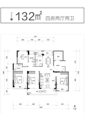 鸿翔百盛东望金邸户型图