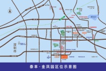 泰丰金凤园交通规划图